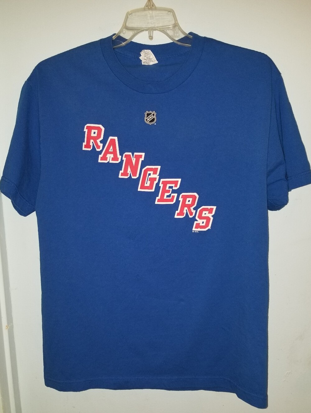 Alstyle Blue Red Graphic Design Tee Rangers St. Louis 26 Large